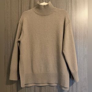 H&M Taupe Turtleneck Sweater